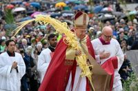 Papa no Domingo de Ramos: carregar a cruz de Cristo, como Simão, nunca é em vão - Vatican News