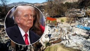 Trump Visits California Fires, Sparks Aid Controversy