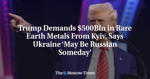 Trump Demands Ukraine's Rare Earths Amid Military Aid Talks