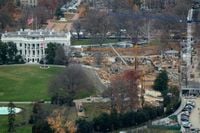 Trump sued over White House ballroom construction as preservationists demand a halt to $300 million project
