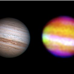 Jupiter from the Stratosphere