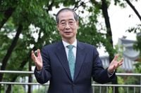 국민의힘 '새벽 입당' 한덕수…