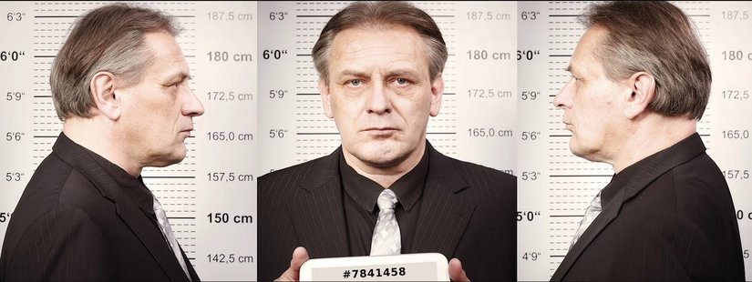 Polislerin çektiği suçlu fotoğrafları ("mugshot")