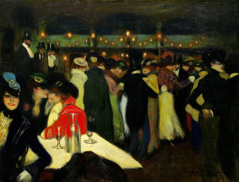 "Le Moulin de la Galette" tablosu