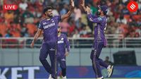 PBKS vs KKR LIVE Cricket Score, IPL 2025: Varun Chakarvarthy picks Glenn Maxwell, Punjab 79/6 vs Kolkata
