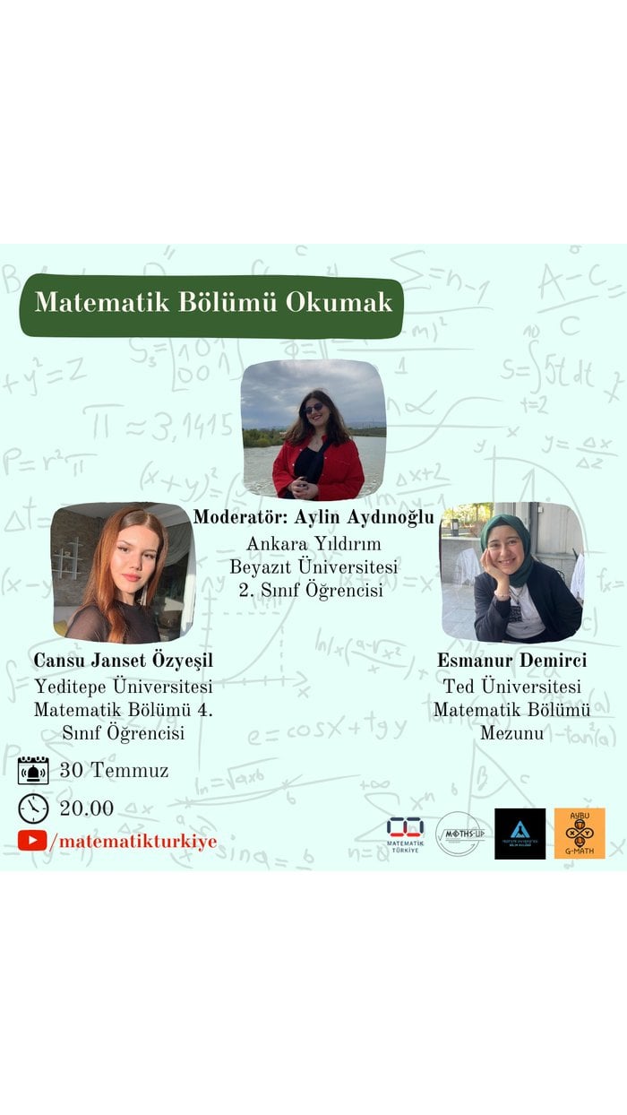 Türkiye Matematik Kulübü: Matematik Bölümü Okumak