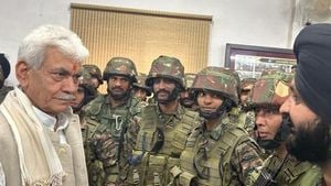 Lieutenant Governor Manoj Sinha Boosts Morale Of Frontline Soldiers