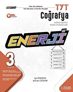 TYT ENERJİ COĞRAFYA KONU ÖZETLİ (3 FASİKÜL ) SORU FASİKÜLLERİ