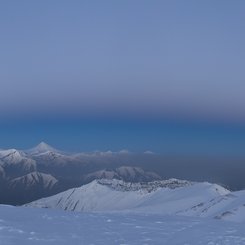  Earth Shadow over Damavand 
