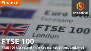 FTSE 100 Breaks Records Amid Financial Turmoil