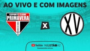 Série A2 Showdown: Primavera Faces XV De Piracicaba