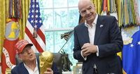 How Trump and Infantino's friendship is shaping the World Cup