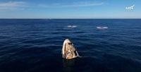 NASA’s SpaceX Crew-9 Splashes Down Off Coast of Florida - NASA