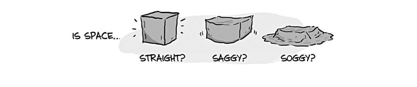Uzay; düz mü, sarkık mı yoksa vıcık vıcık mı?