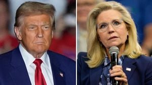 Trump Sparks Outrage With Liz Cheney Rifle Comments