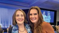 Actor Brooke Shields made waves at the Centre for Women’s Tampa leadership luncheon