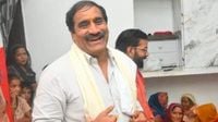 WATCH: ED drags former Cong MLA from Delhi hotel, takes into custody