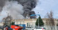 Fire service issues update after blaze rips through Altrincham industrial site