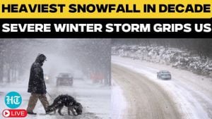 Severe Winter Storm Hits Eight Southern States