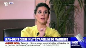 Apolline De Malherbe Faces Live Mishap During Interview