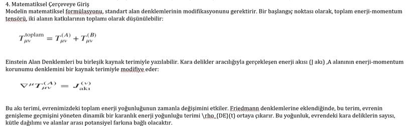 4.Matematiksel çerçeveye Giriş