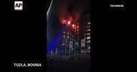 Fire at a retiree boarding house in Bosnia kills several people, media reports say