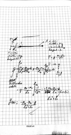 Kütleçekim ile ilgili(newtonun teorisinde)1 boyutlu bir cismin noktasal kütleye uyguladığı kuvveti negatif buldum mutlak değer almalımıyım?