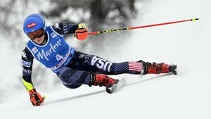 Mikaela Shiffrin Celebrates 100th World Cup Ski Win