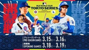 Dodgers And Cubs Face Off At MLB Tokyo Series