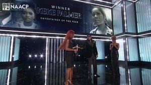 Keke Palmer Wins Entertainer Of The Year At 2025 NAACP Awards