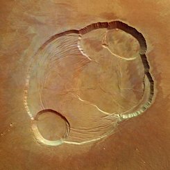 At the Summit of Olympus Mons