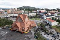 Entire Swedish church set to be moved to avoid falling into a mine - UPI.com