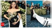 Kiara Advani debuts baby bump at her first Met Gala: ‘Making my debut as an artist and mom-to-be feels incredibly special’ | Hindi Movie News - The Times of India