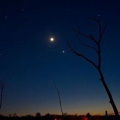 A Western Sky at Twilight