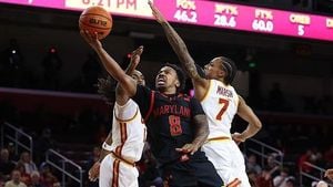 USC Surges Past Maryland As Coit Shines In Los Angeles