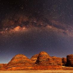 Milky Way Over the Bungle Bungles