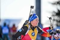 Biathlon | Oslo-Holmenkollen: by winning the sprint just ahead of Lou Jeanmonnot, Franziska Preuss takes a 35-point lead overall | Nordic Mag | N°1 Biathlon | Nordic skiing