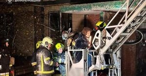 Russian Drone Strikes Devastate Ukraine Killing Four