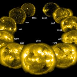 A Complete Solar Cycle from SOHO