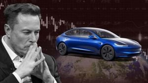 Tesla Stock Dips Below $1 Trillion Amid Sales Woes