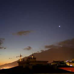 Venus and Comet Pojmanski