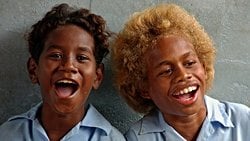 Solomon Adaları’nda Sarı Saç Avrupalılardan Bağımsız Evrilmiş