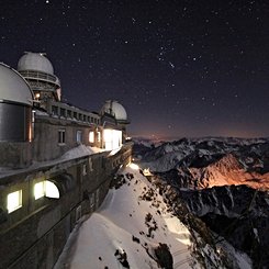 Winter Night at Pic du Midi
