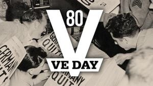 UK Celebrates 80th Anniversary Of VE Day With Nationwide Events