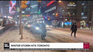 Southern Ontario Schools Close As Snowstorm Hits