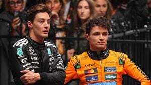 Lando Norris Challenges George Russell's Views On McLaren Development