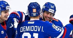 Dinamo Moskva Takes On Dinamo Minsk For KHL Rivals Showdown