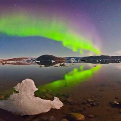 Aurora Over Greenland