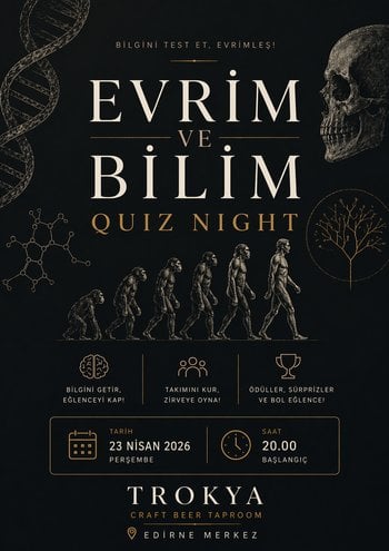 Evrim ve Bilim Quiz Night