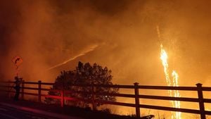 Franklin Fire Forces Evacuations As Blaze Rages Through Malibu